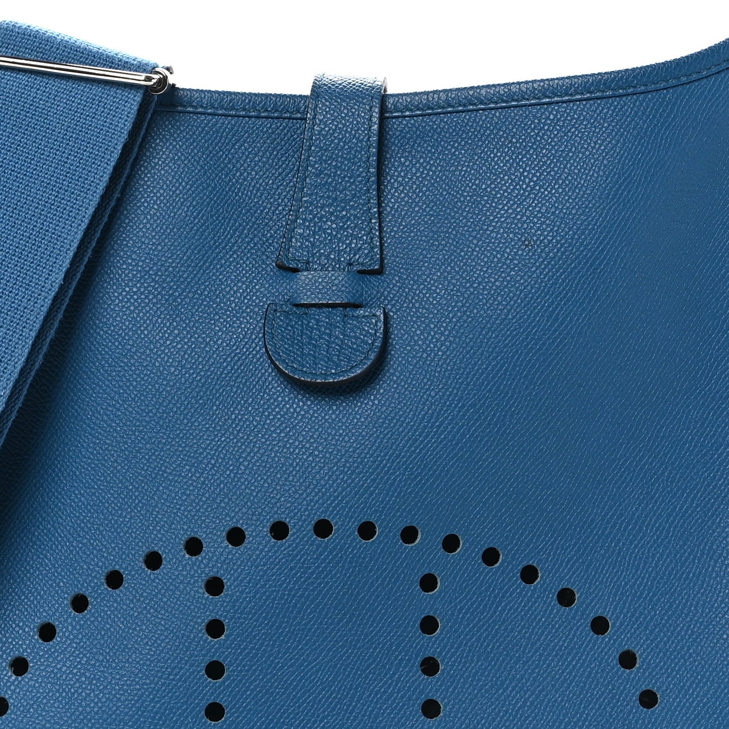 Hermes Courchevel Evelyne GM Bleu France 8 of 10