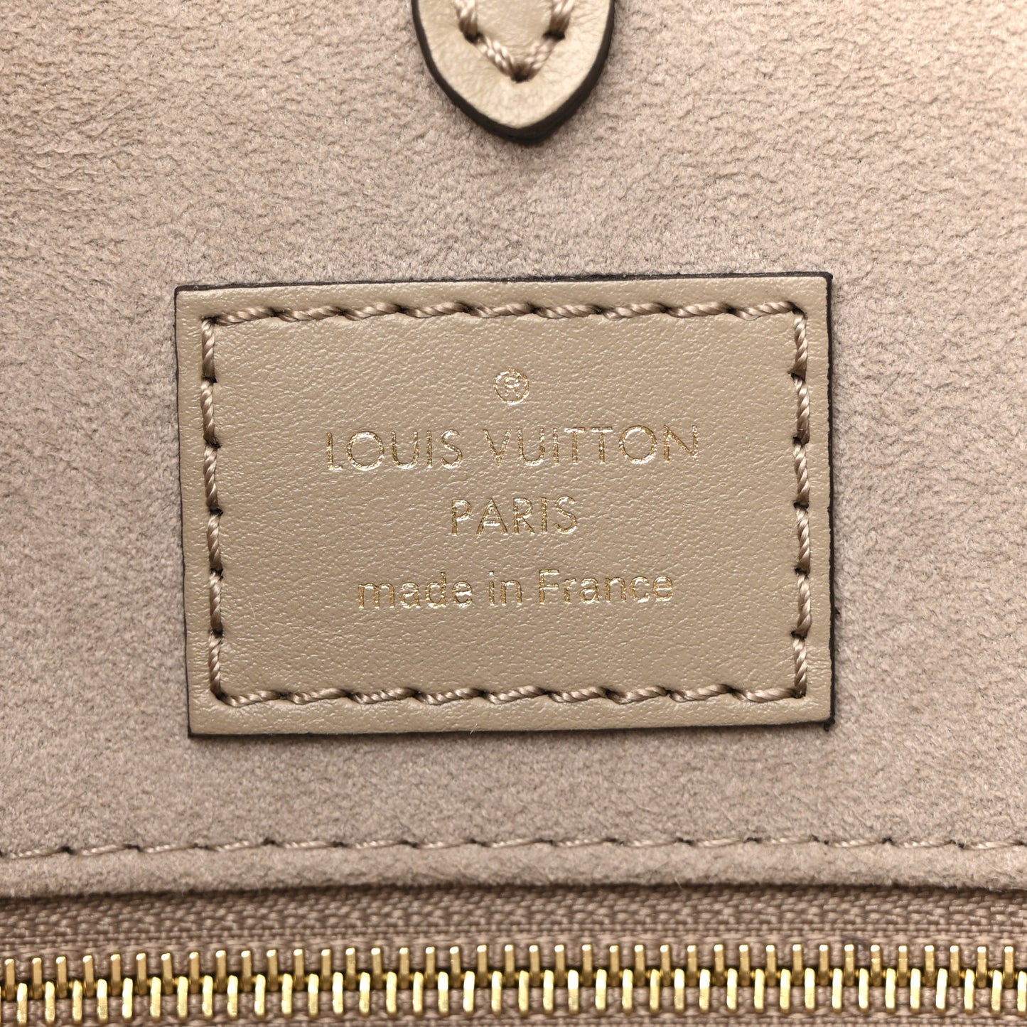 Empreinte Monogram Giant Onthego MM Tourterelle Creme