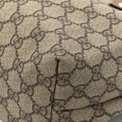 Gucci GG Plus Monogram Medium Signature Web Loop Tote Light Brown 16 of 18