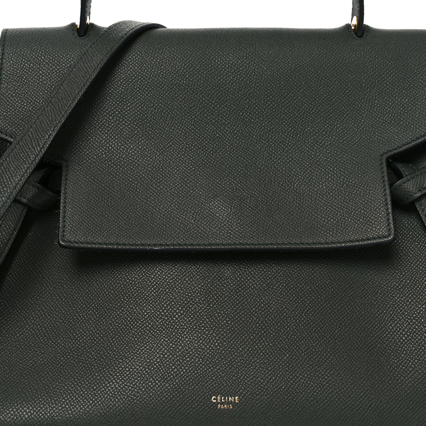 Grained Calfskin Mini Belt Bag Amazone