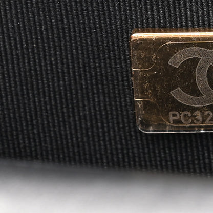 Chanel Lambskin Quilted Mini Logo Flap With Handle Black 7 of 11
