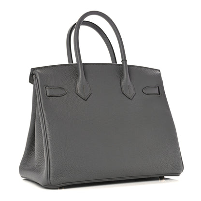 Hermes Togo Birkin 30 Etain 2 of 9