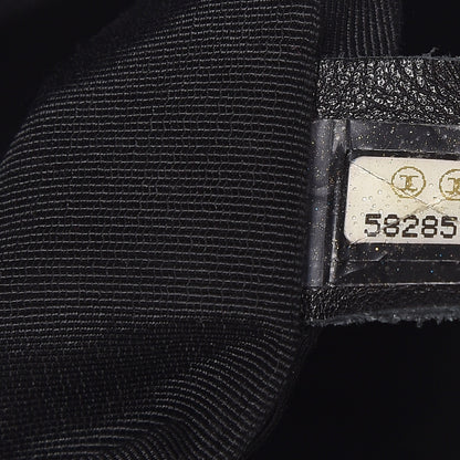 Chanel Lambskin Horizontal Quilt Jumbo Mademoiselle Flap Black 8 of 14