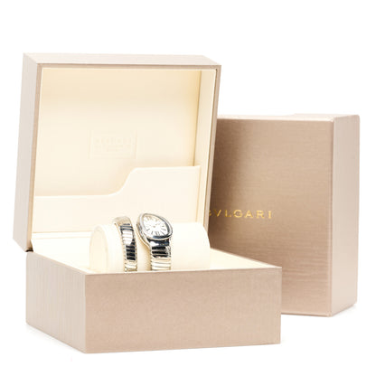 Bulgari Stainless Steel Diamond Bezel 35mm Serpenti Tubogas Quartz Watch 5 of 5