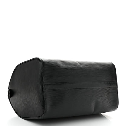 Louis Vuitton Epi Speedy 30 Black 4 of 12