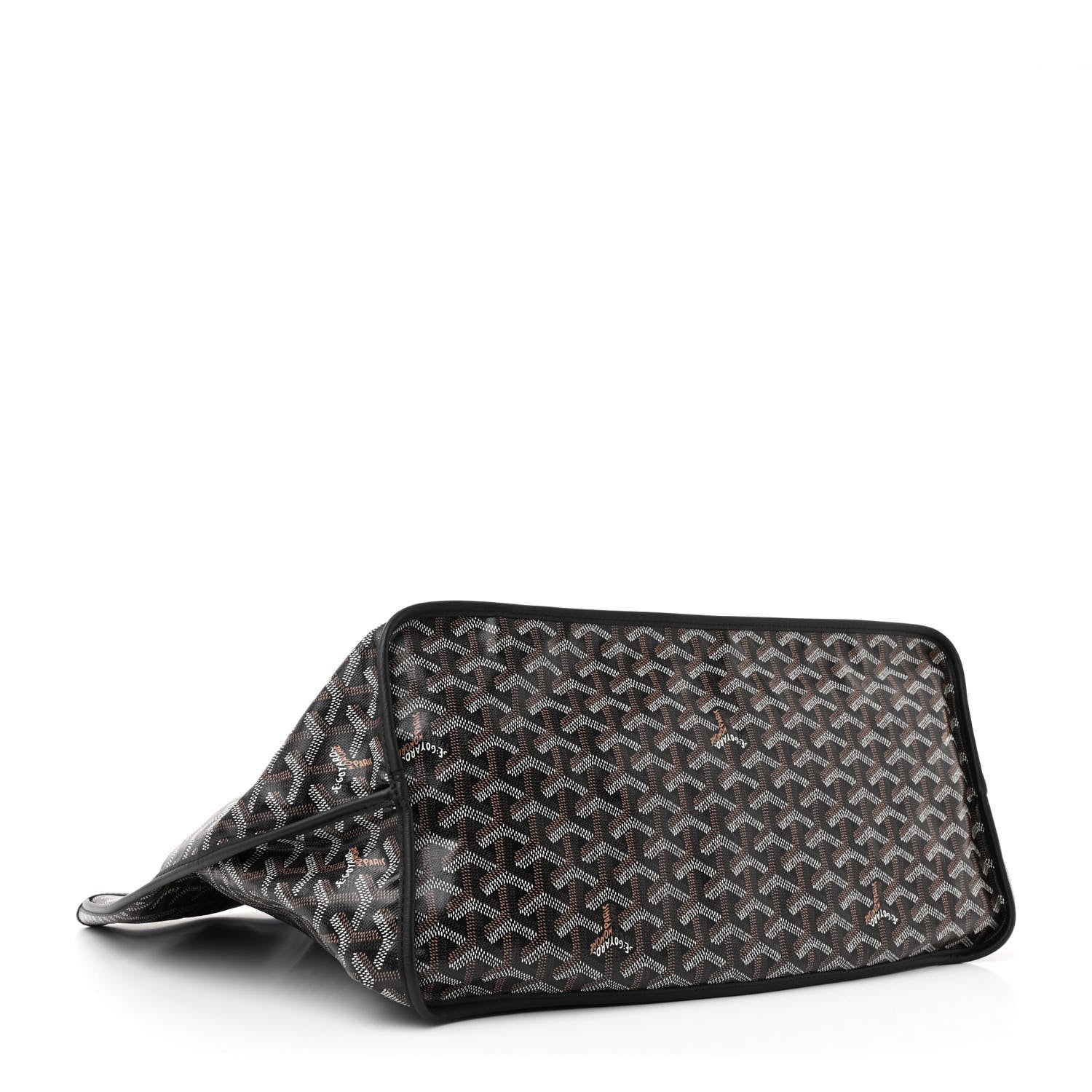 Goyard Goyardine Reversible Anjou GM Black 7 of 19