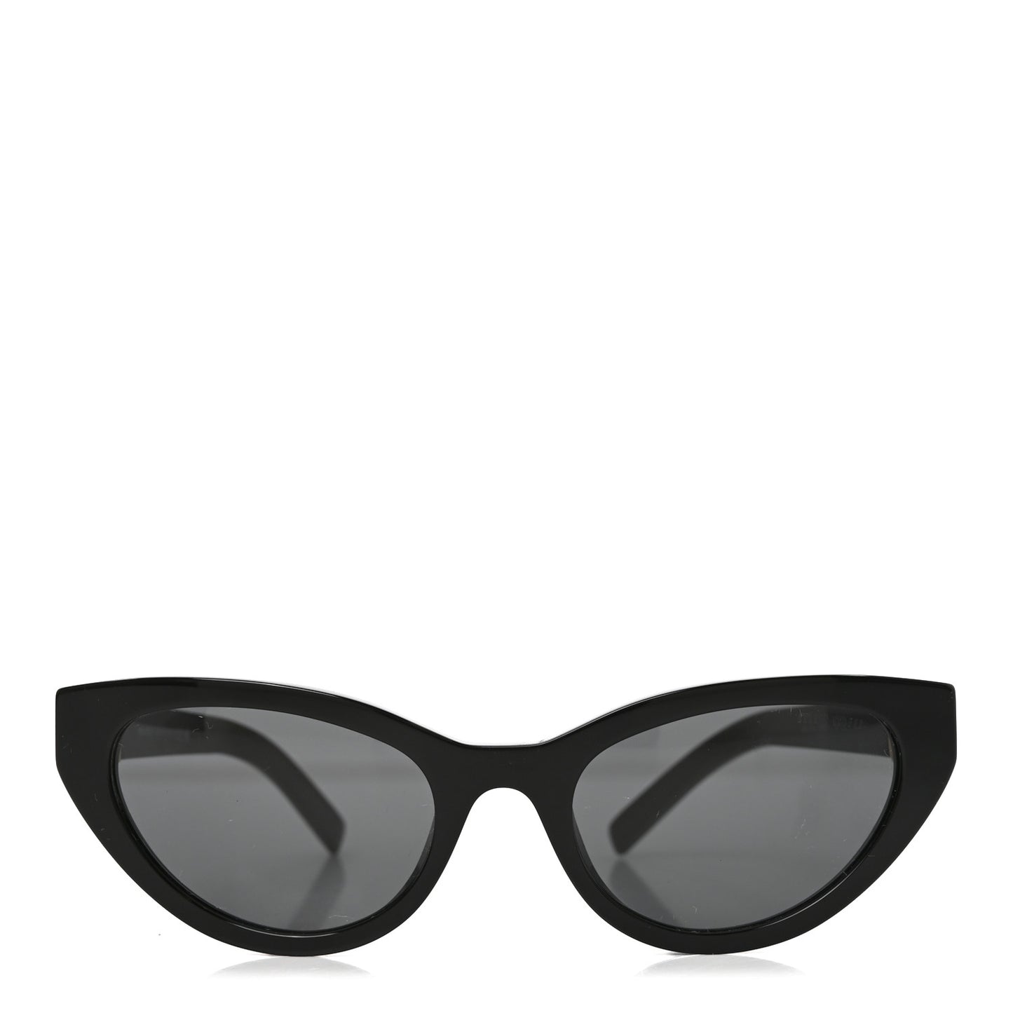 Acetate Cat Eye Sunglasses SMU A04 Black