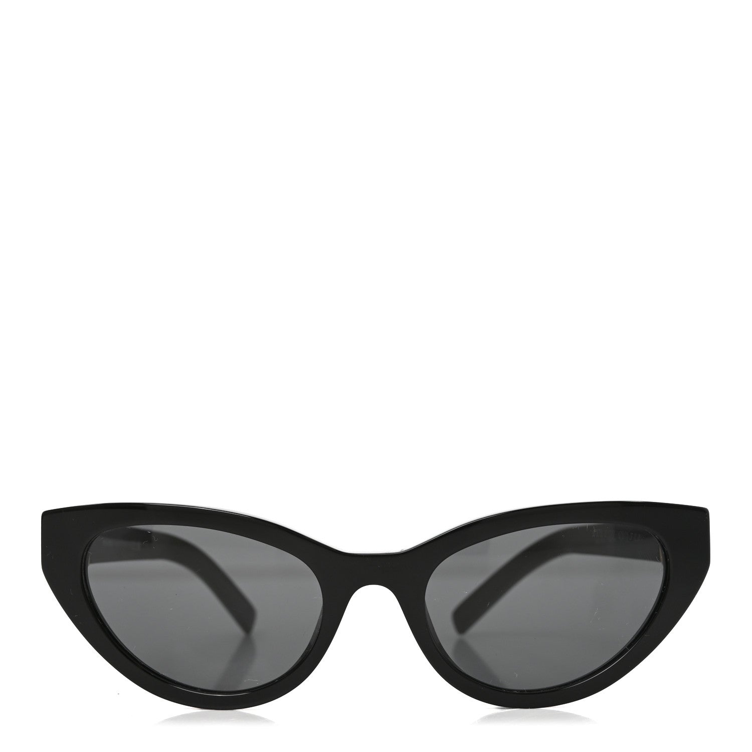 Miu Miu Acetate Cat Eye Sunglasses SMU A04 Black 2 of 7