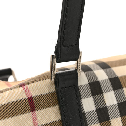 Burberry Nova Check Barrel Bag Black 12 of 16