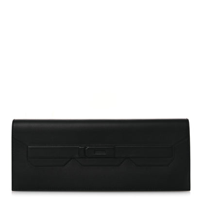 Hermes Swift Shadow Clutch 29 Black 1 of 8