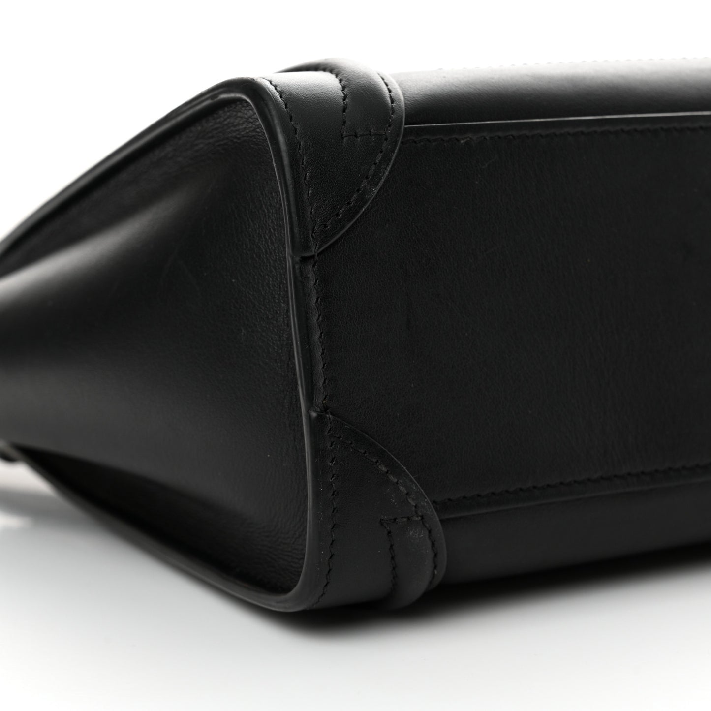 Smooth Calfskin Nano Luggage Black