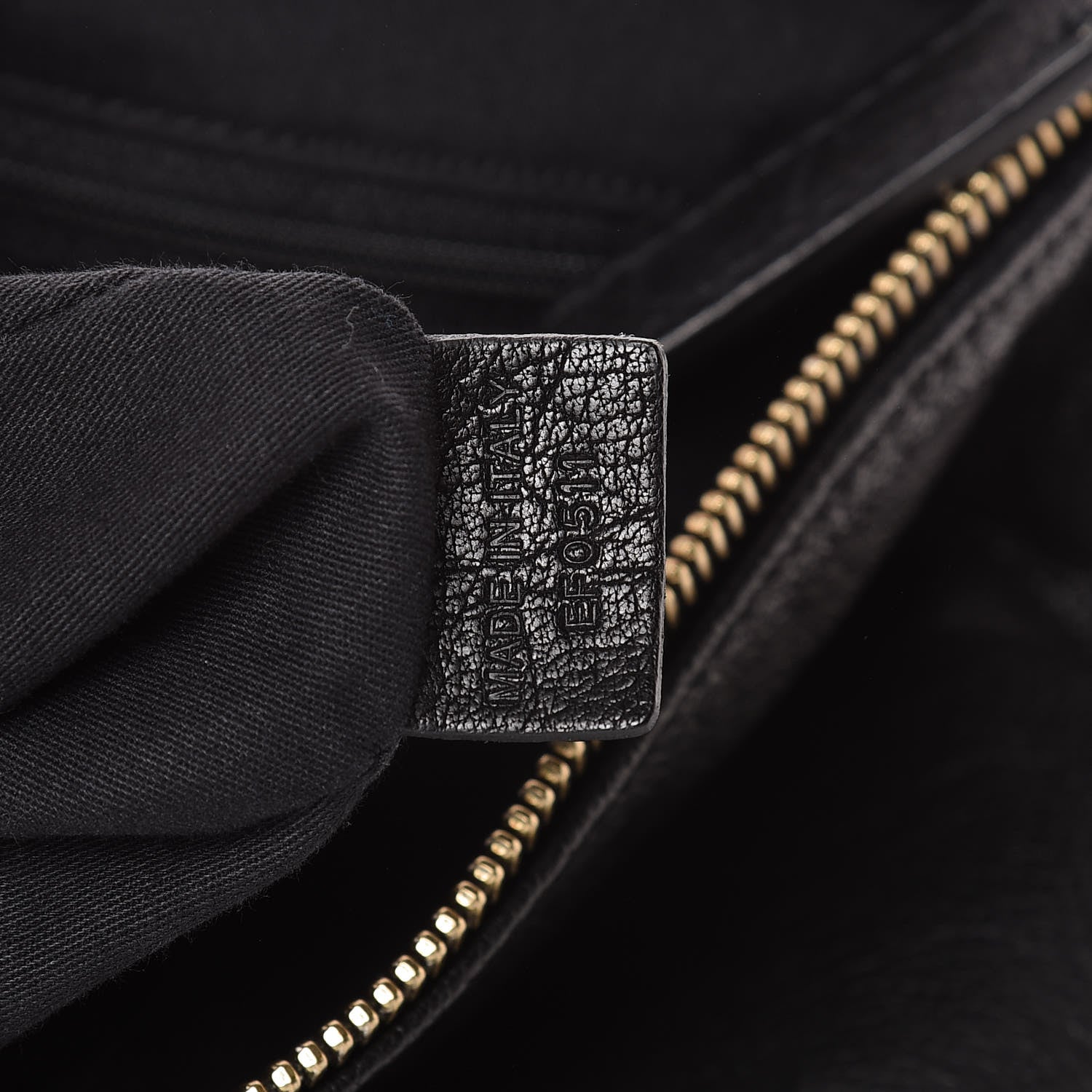 Givenchy Sugar Goatskin Medium Metal Ring Pandora Black 9 of 11