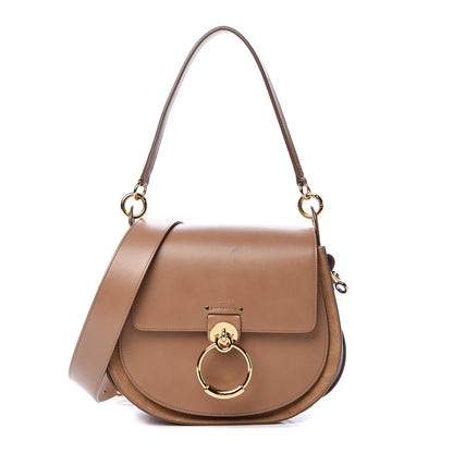 Chloe Calfskin Large Tess Bag Nut 1 of 17