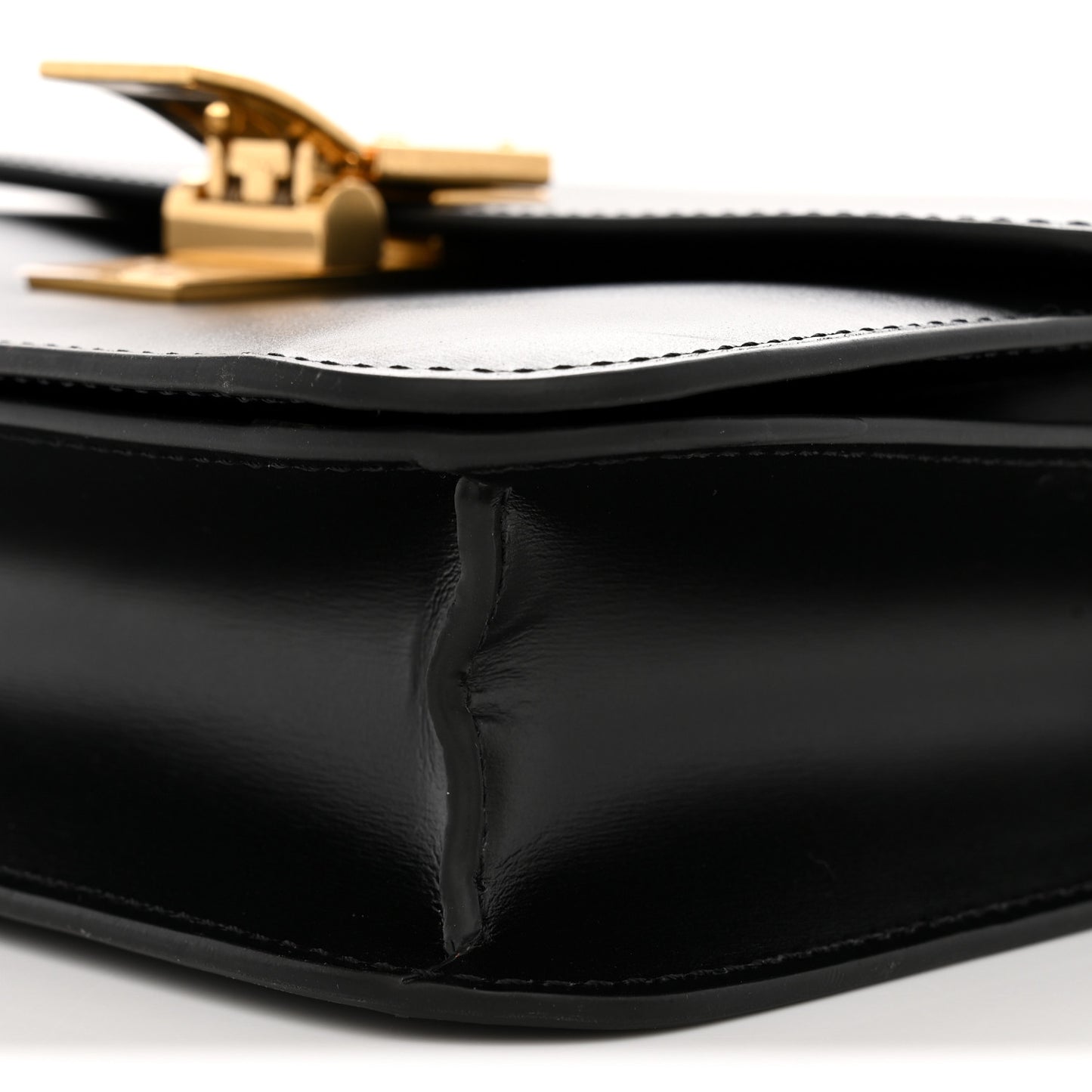 Box Calfskin Teen Classic Box Flap Black