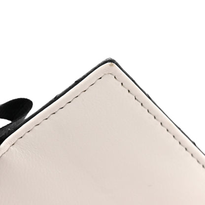 Chanel Lambskin Quilted Book Card Holder on Chain Black 12 of 12