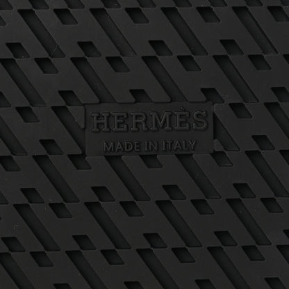 Hermes Calfskin Medor Studded Womens Chypre Sandals 40 Black 8 of 9