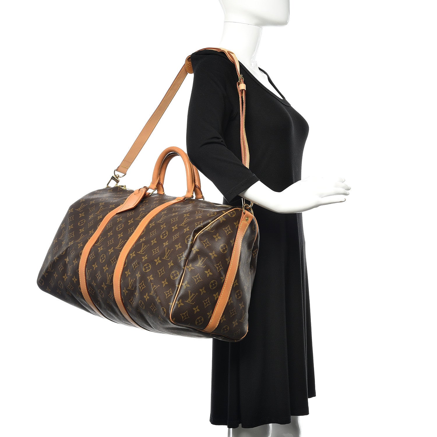 Louis Vuitton Monogram Keepall Bandouliere 50 2 of 17