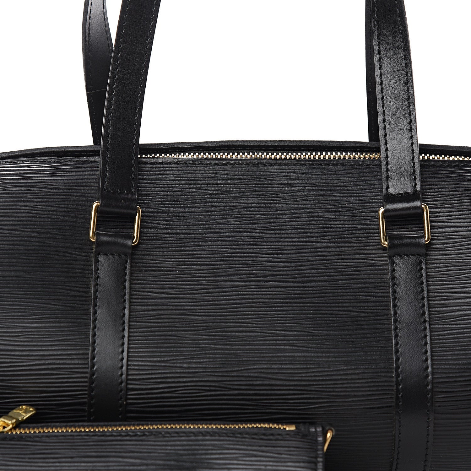 Louis Vuitton Epi Soufflot Black 8 of 8