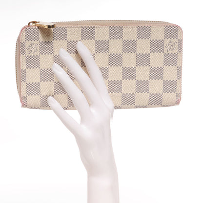 Louis Vuitton Damier Azur Zippy Wallet 2 of 8
