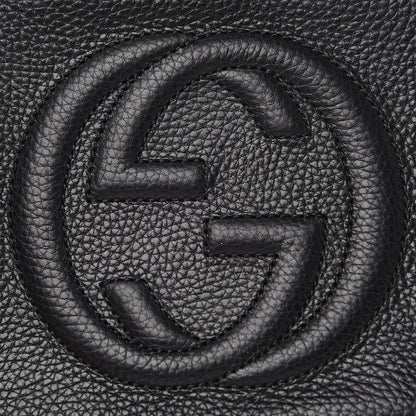 Gucci Pebbled Calfskin Small Soho Disco Bag Black 9 of 9