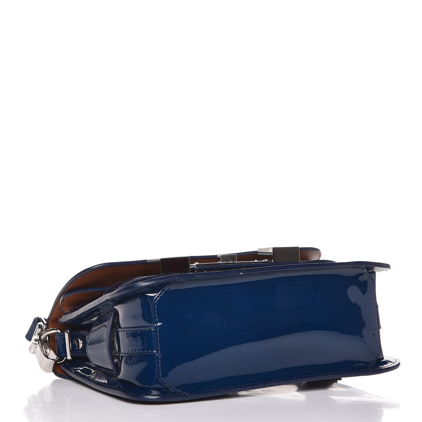 Patent Mini PS11 Classic Shoulder Bag Cadet Blue