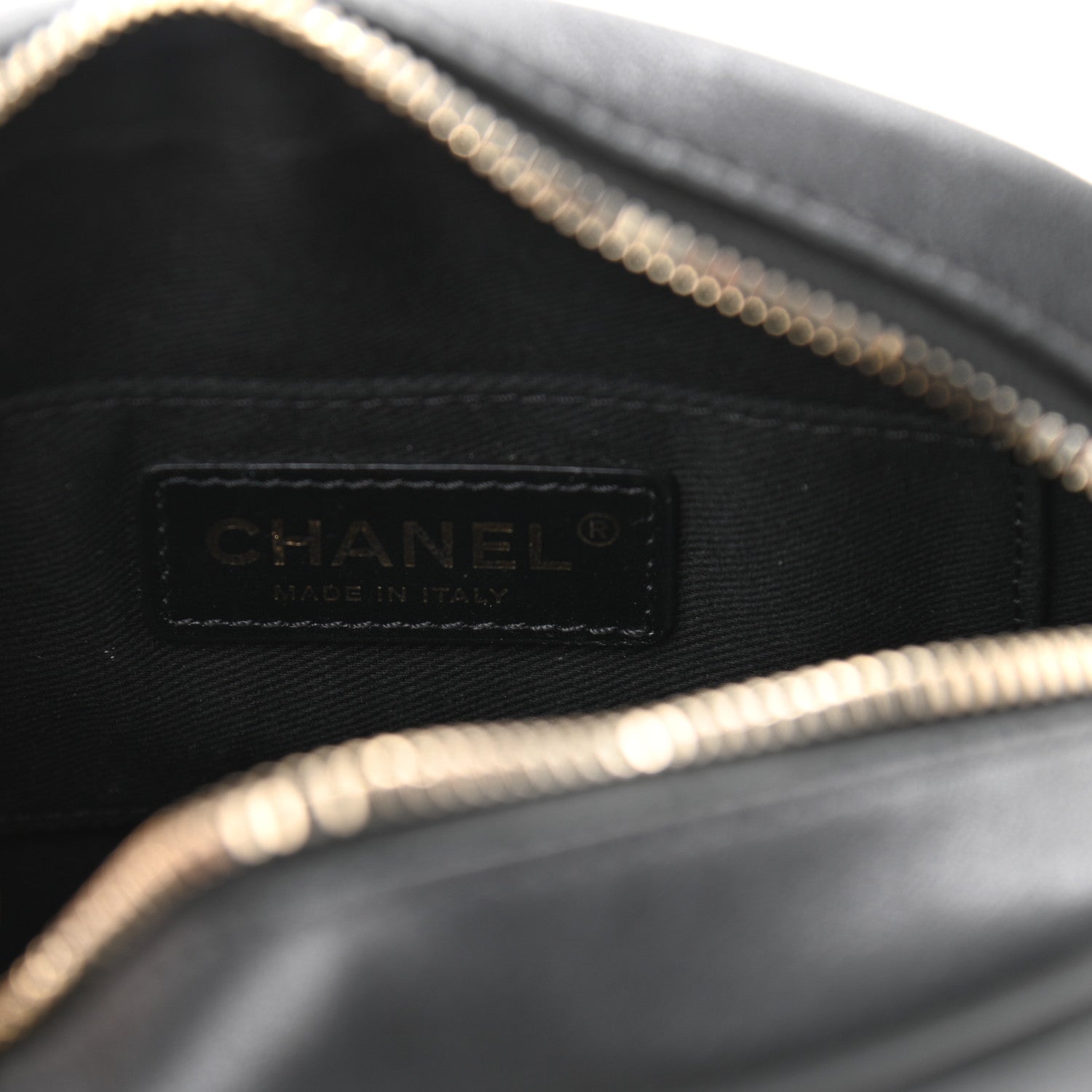 Chanel Goatskin Quilted Small Casual Trip Camera Case Black 6 of 11