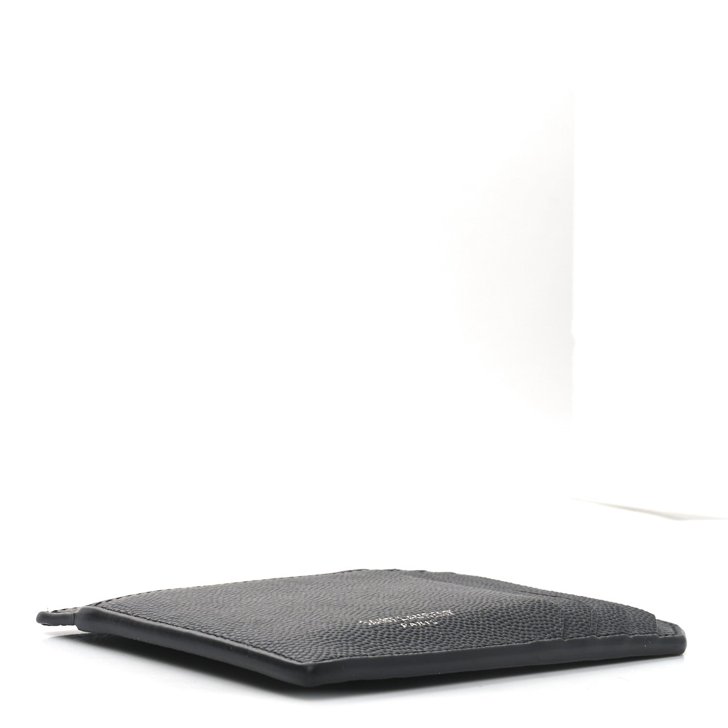 Saint Laurent Grain De Poudre 5 Fragments Credit Card Holder Black 4 of 7
