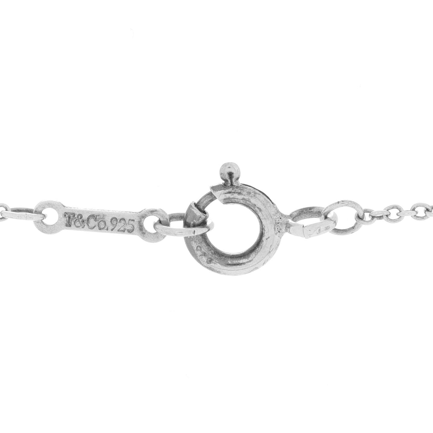 Sterling Silver Small Paloma Picasso Loving Heart Pendant Necklace