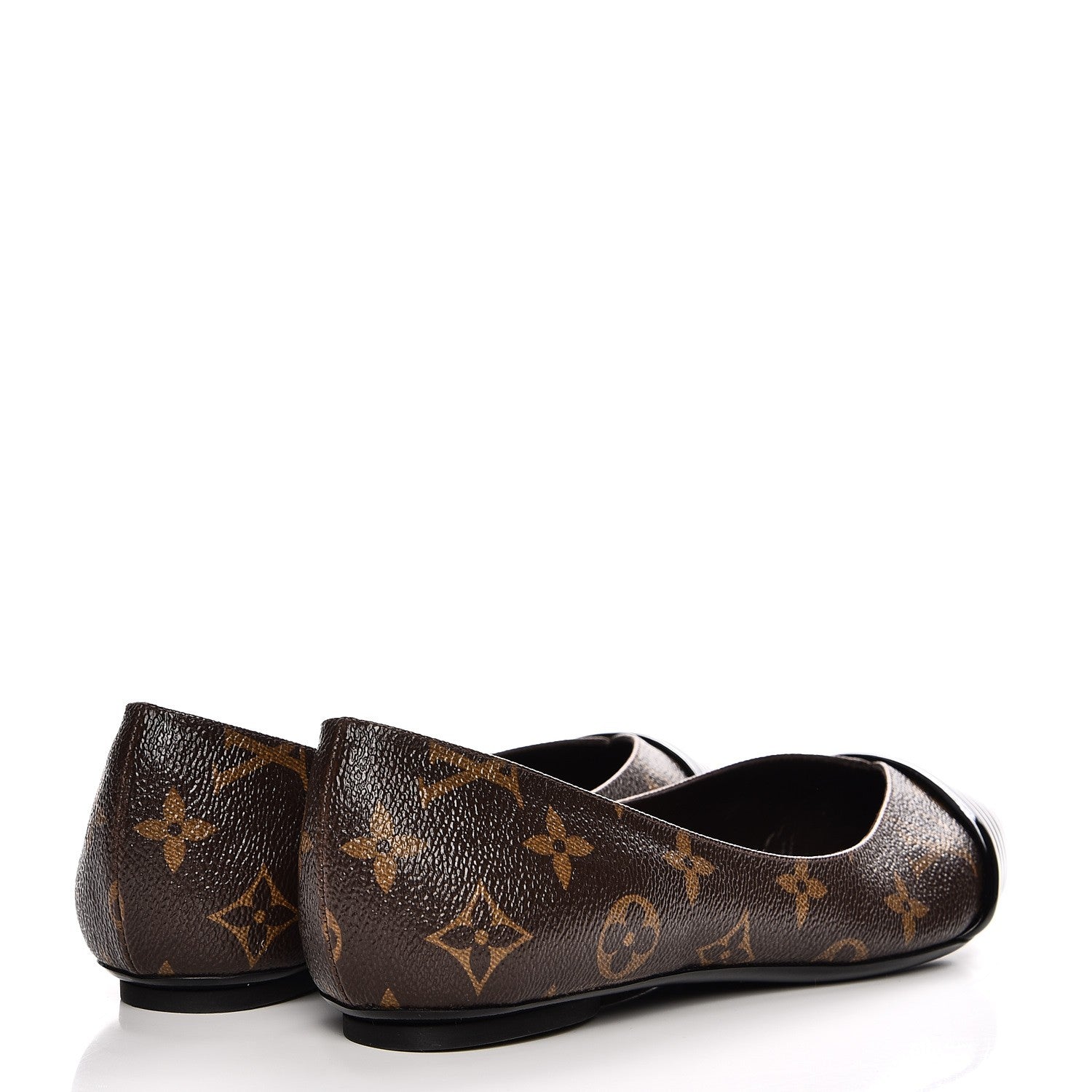 Louis Vuitton Monogram Inspired Ballerina Flats 38.5 4 of 7