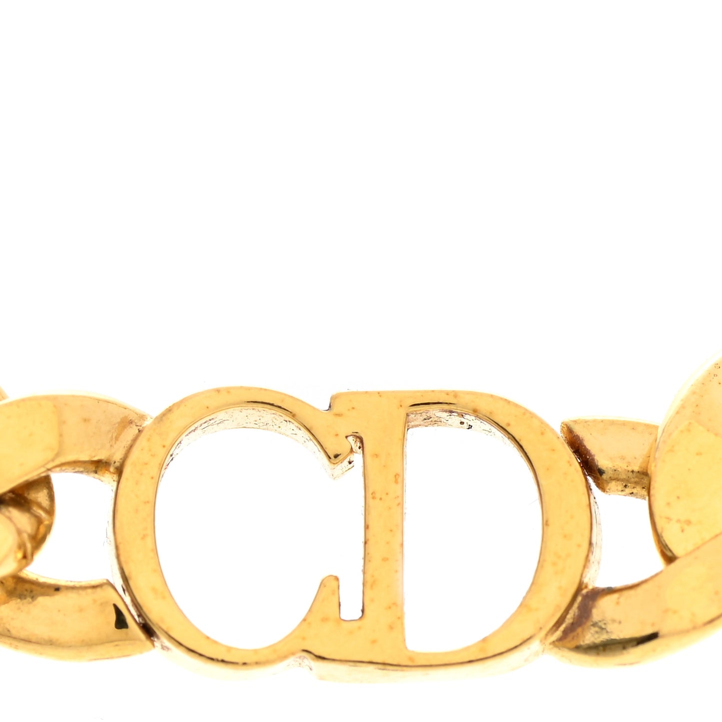 Metal Danseuse Etoile Chain Choker Necklace Gold