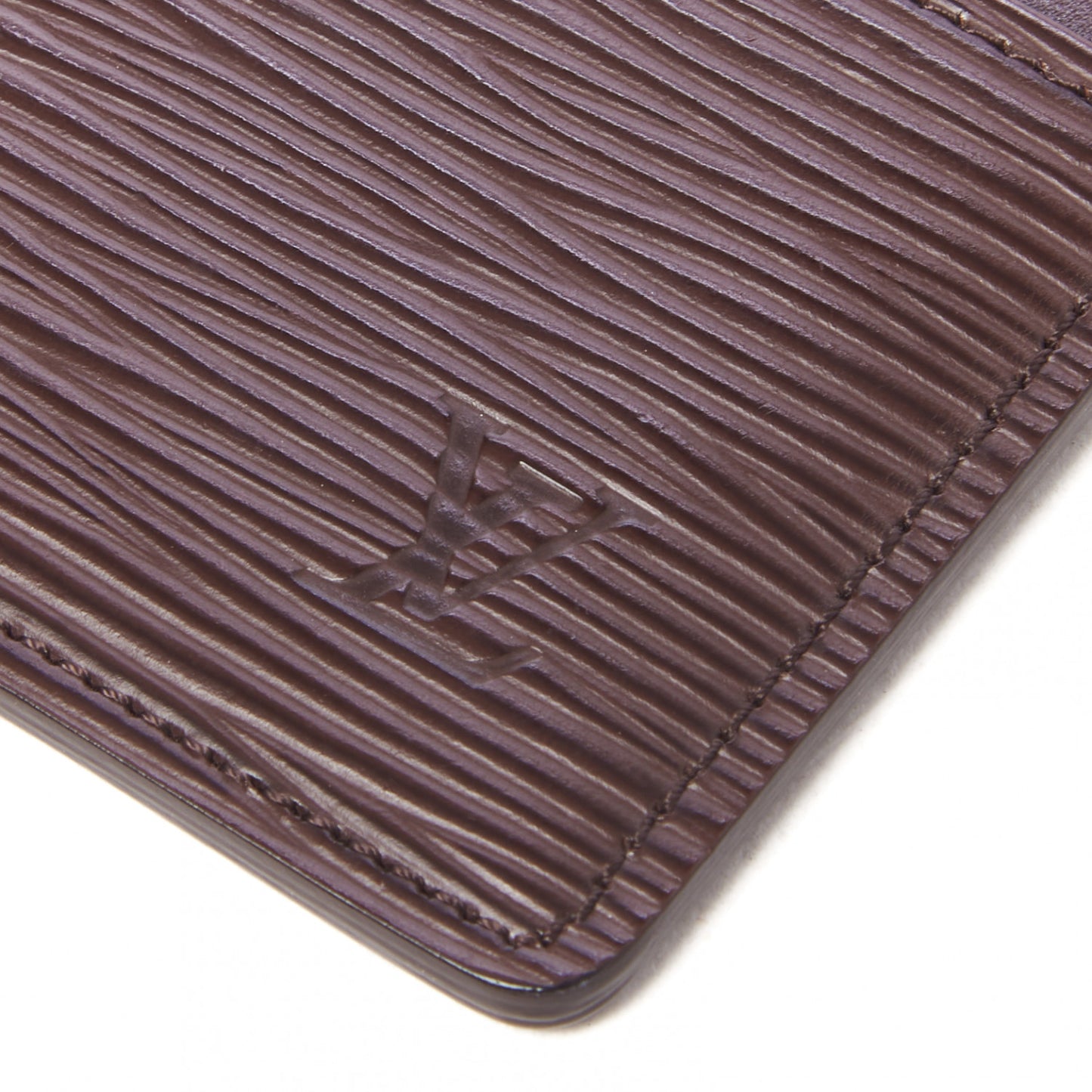 Epi Card Holder Moka