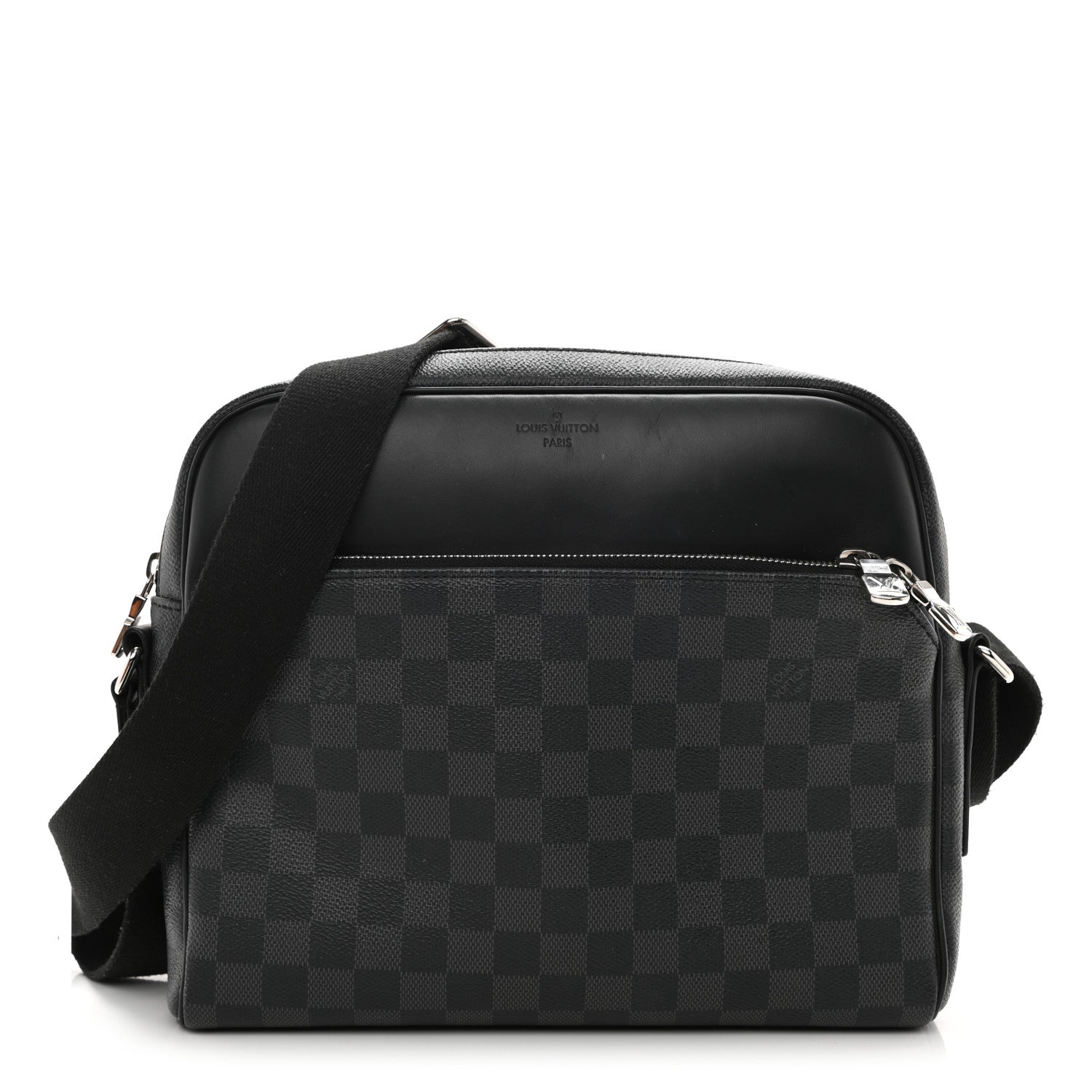 Louis Vuitton Damier Graphite Dayton Reporter PM 1 of 9