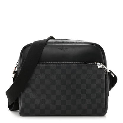 Louis Vuitton Damier Graphite Dayton Reporter PM 1 of 9