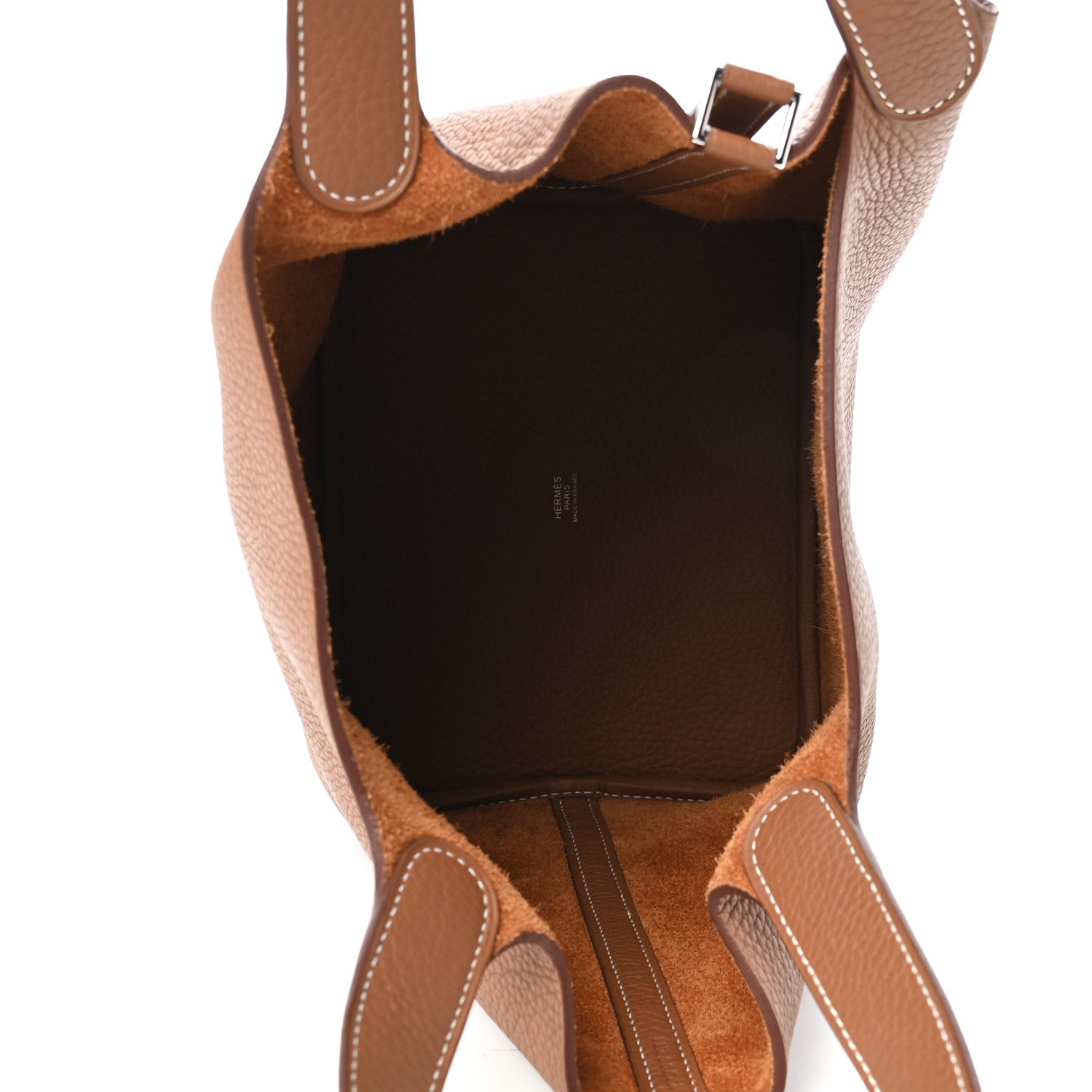 Hermes Taurillon Clemence Picotin Lock 22 MM Gold 5 of 9