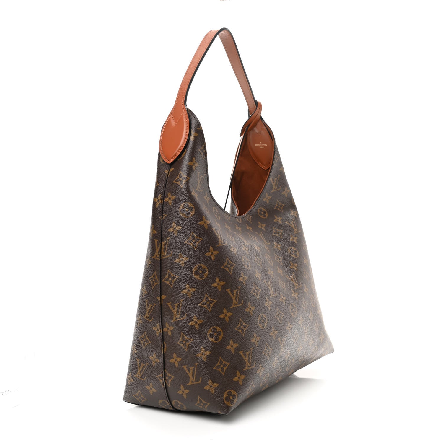 Louis Vuitton Monogram Flower Hobo Caramel 3 of 9