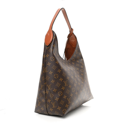 Louis Vuitton Monogram Flower Hobo Caramel 3 of 9