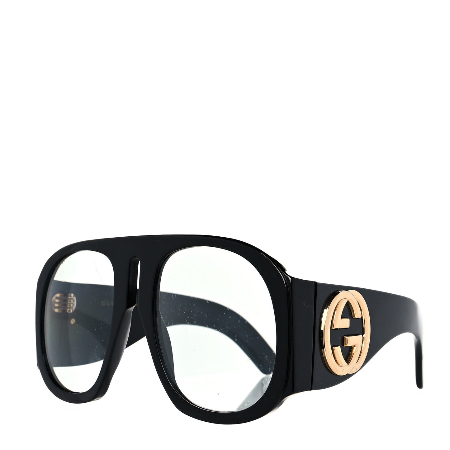 Oversized Aviator Sunglasses GG0152S Black