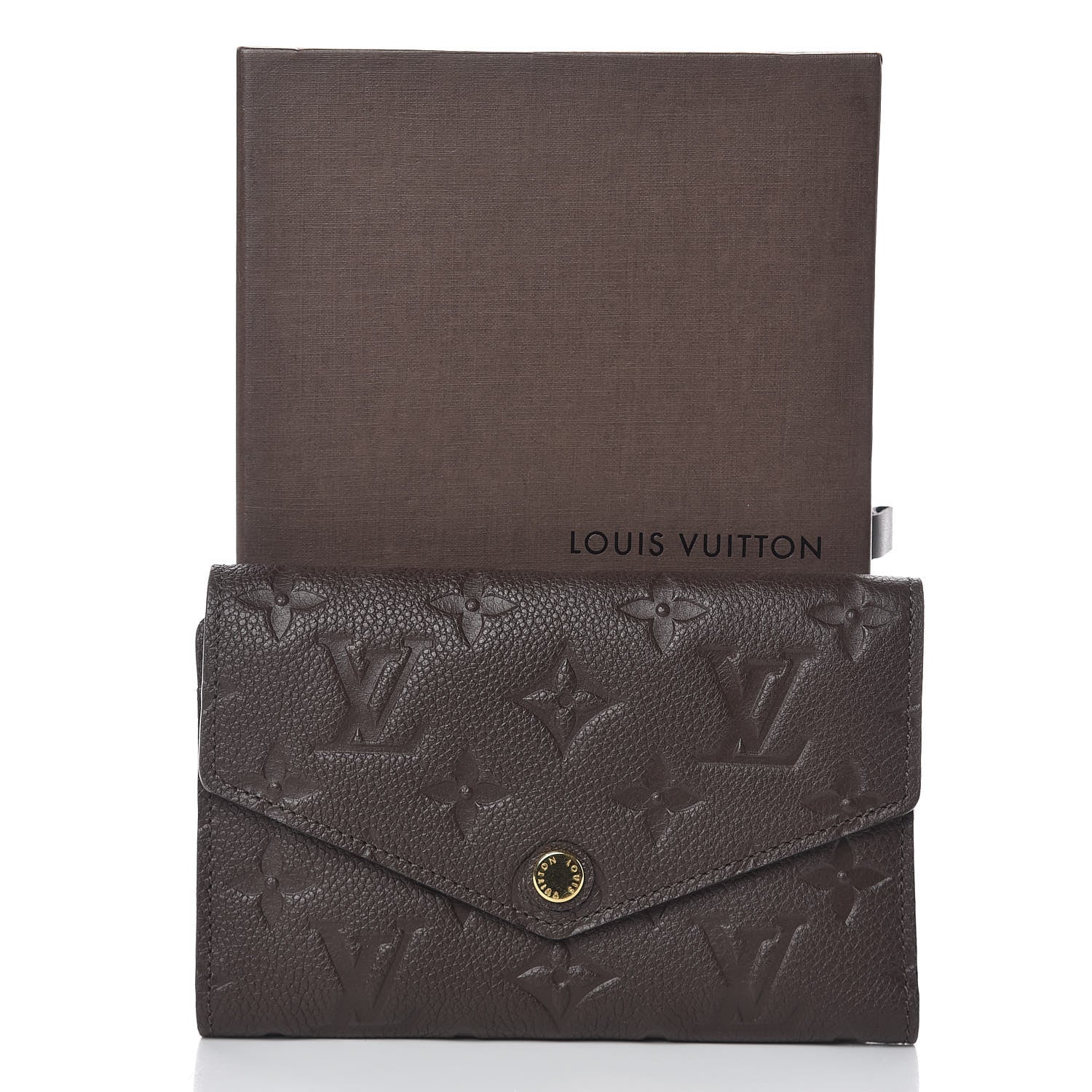 Louis Vuitton Empreinte Curieuse Compact Wallet Terre 8 of 8