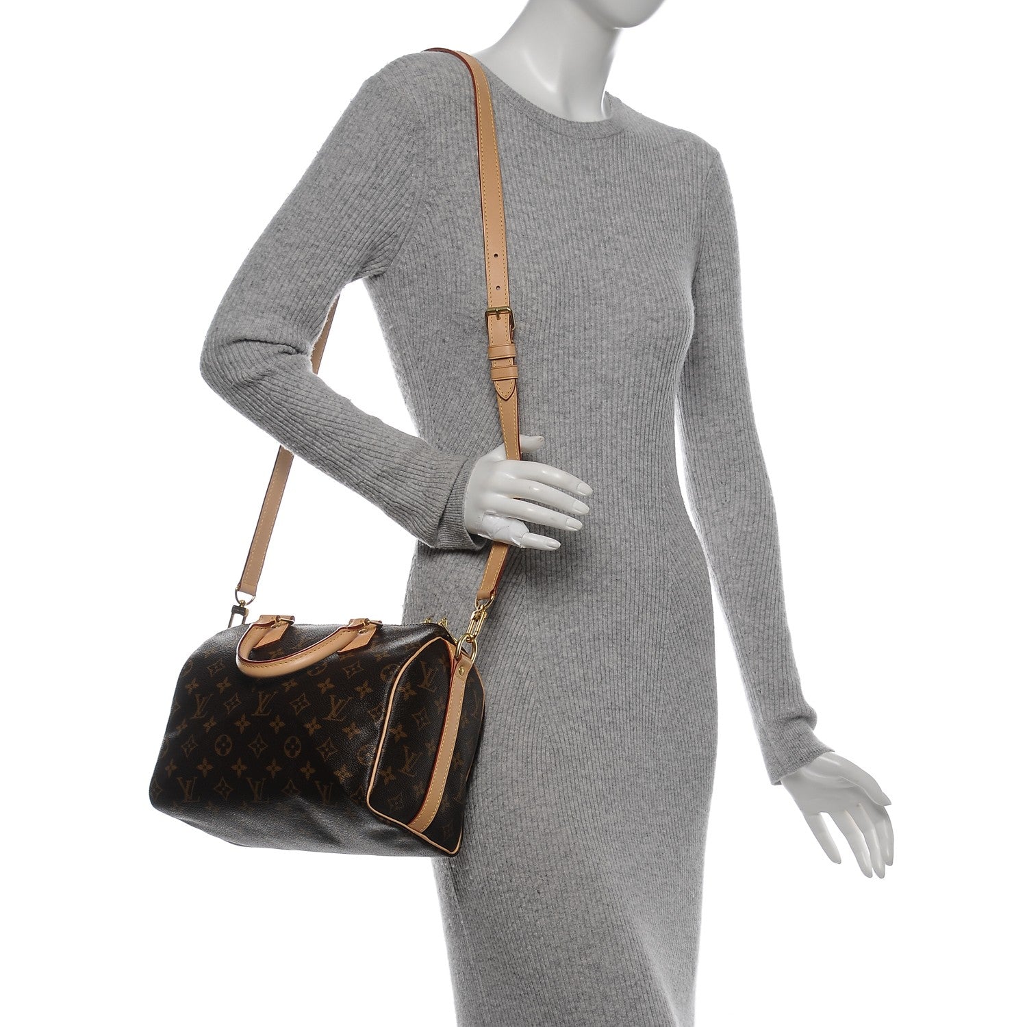 Louis Vuitton Monogram Speedy Bandouliere 25 2 of 7