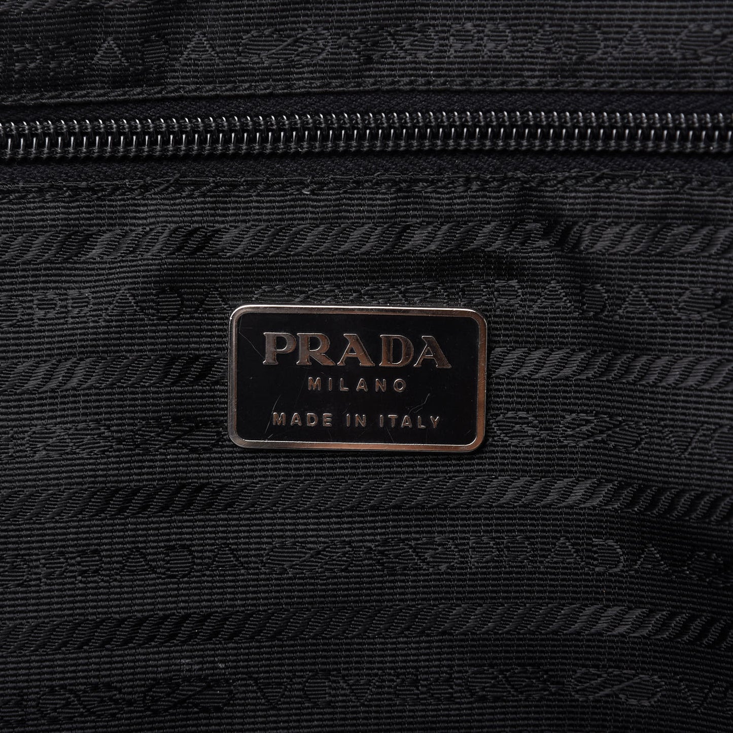 Tessuto Nylon Shoulder Bag Blue