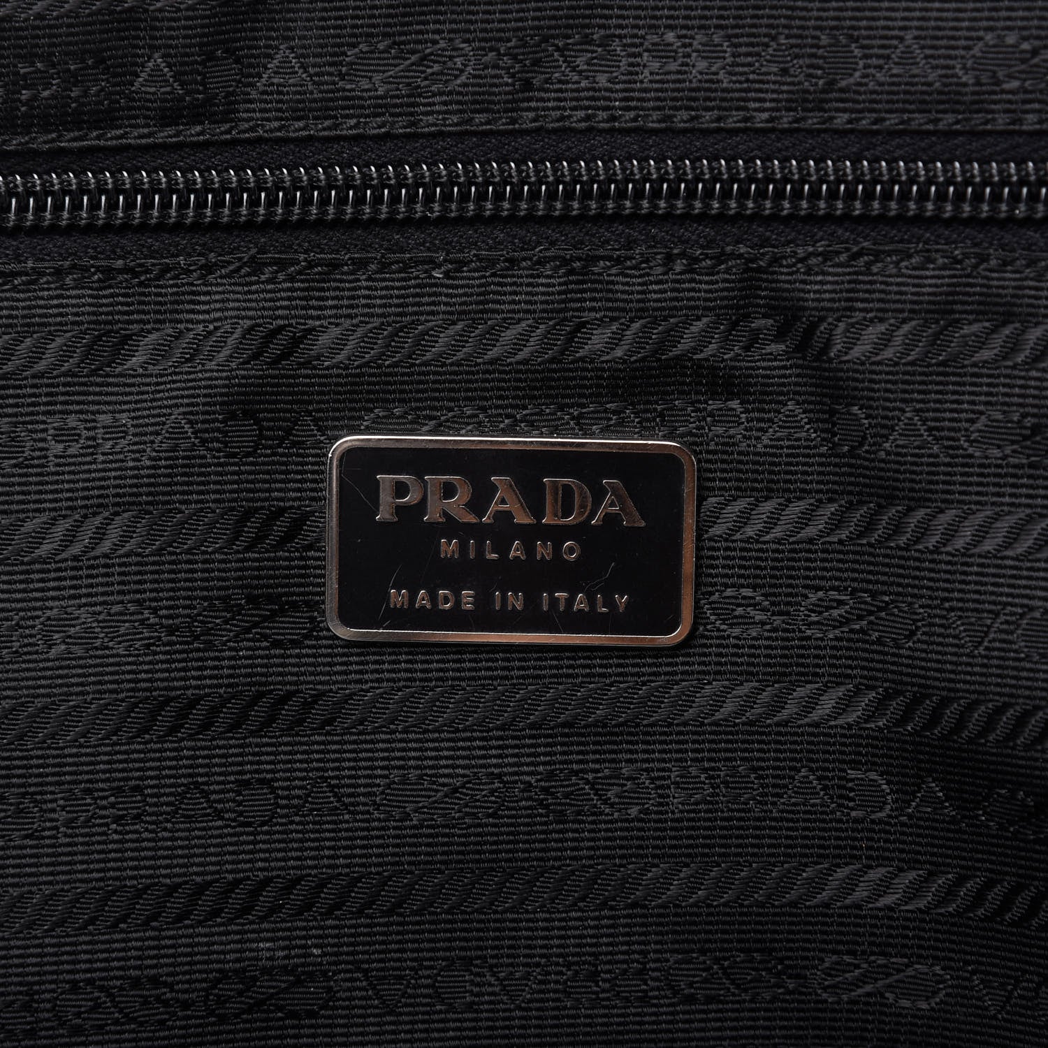 Prada Tessuto Nylon Shoulder Bag Blue 8 of 11