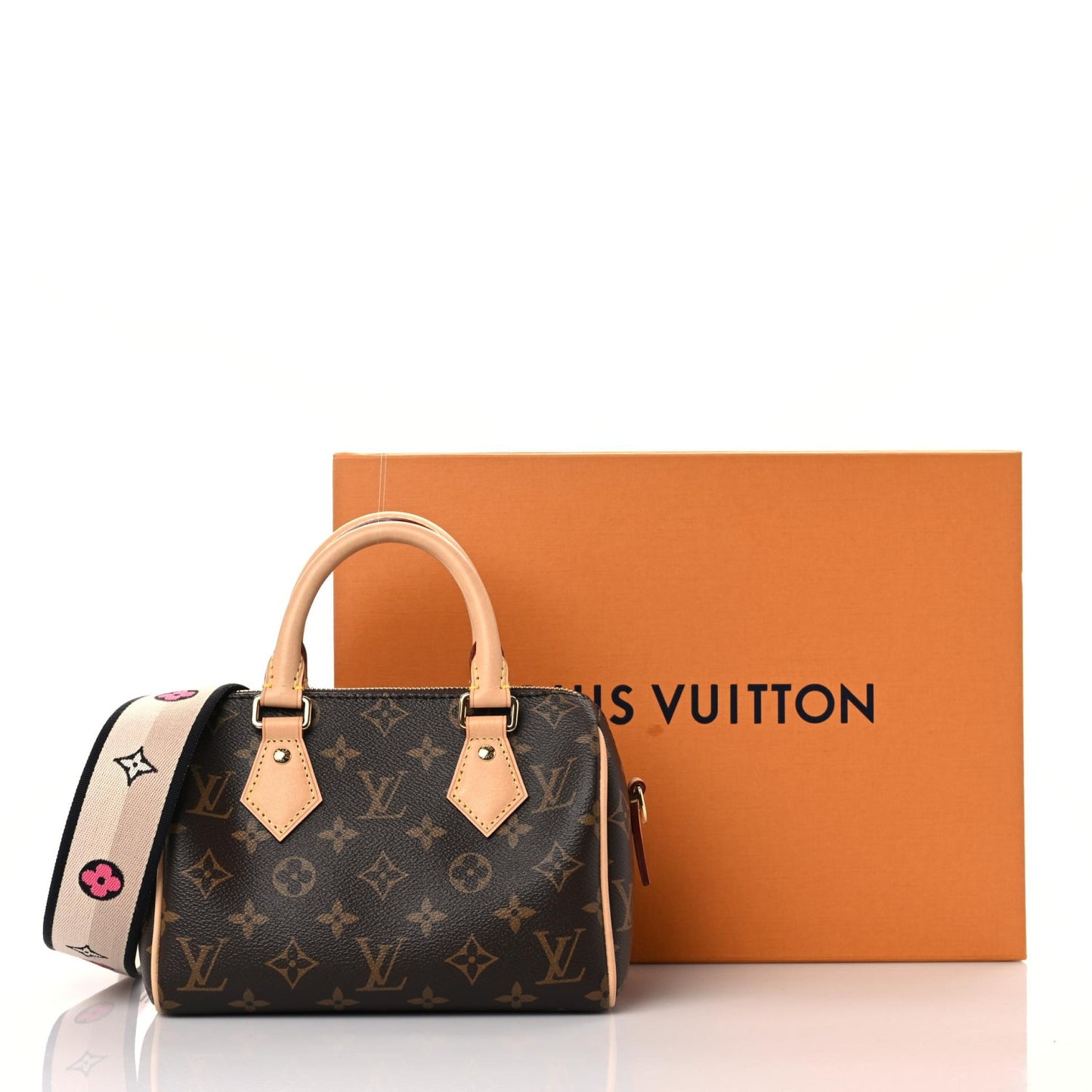 Monogram Speedy Bandouliere 20 Black