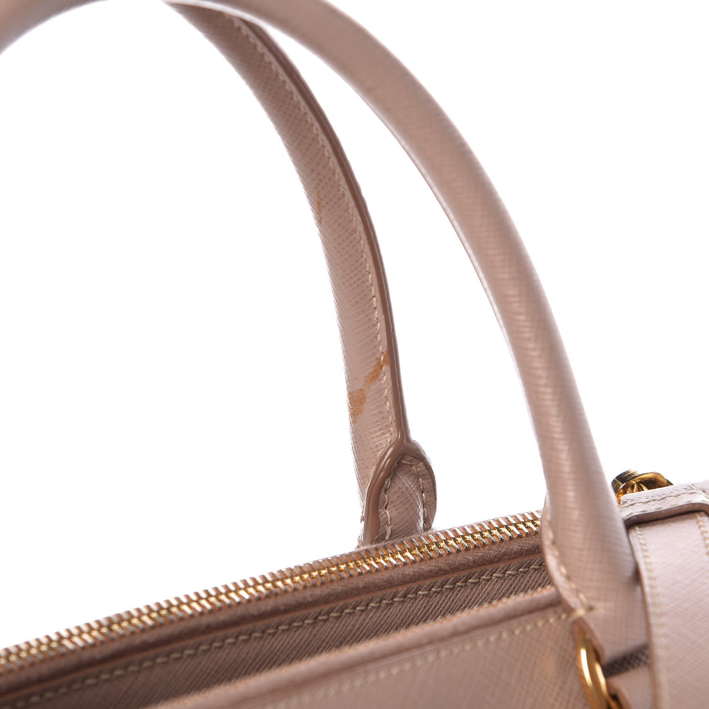 Saffiano Small Galleria Double Zip Tote Cammeo
