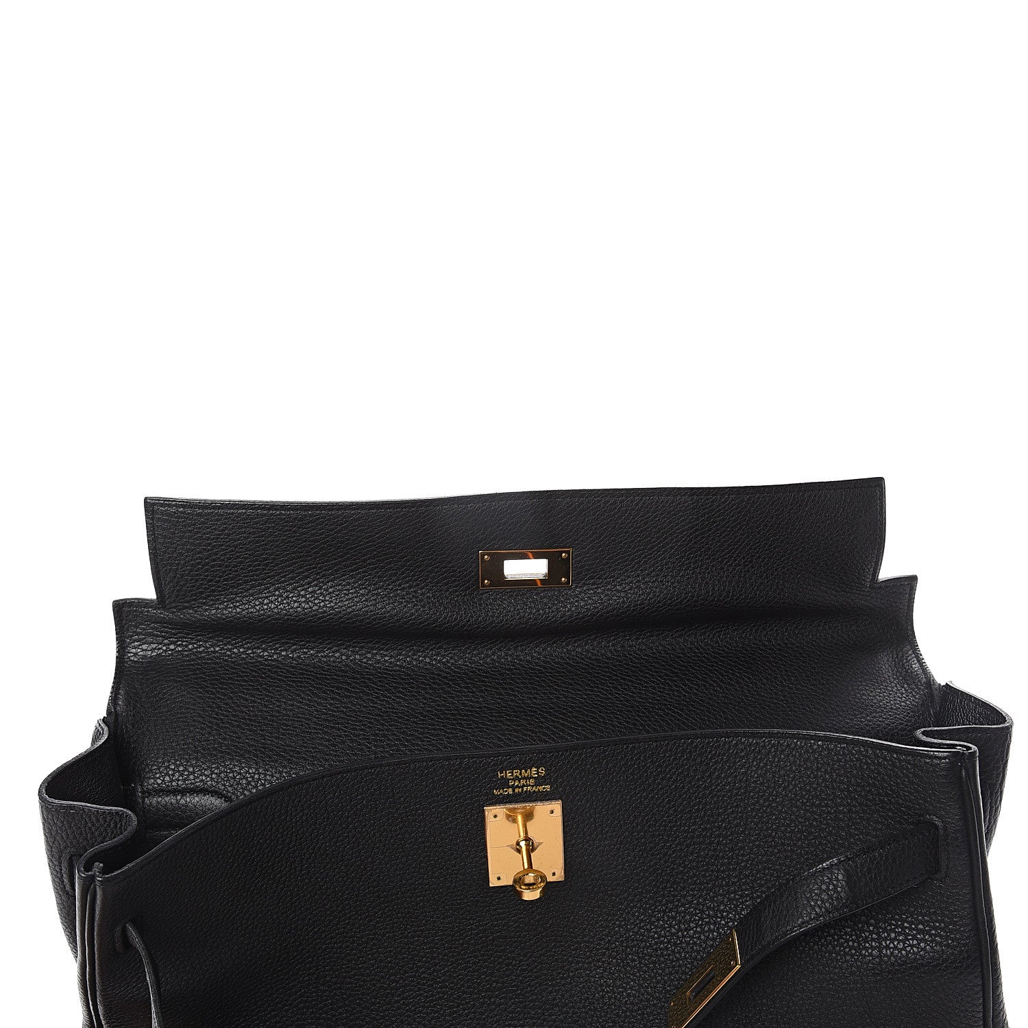 Hermes Togo Kelly Retourne 35 Black 9 of 34
