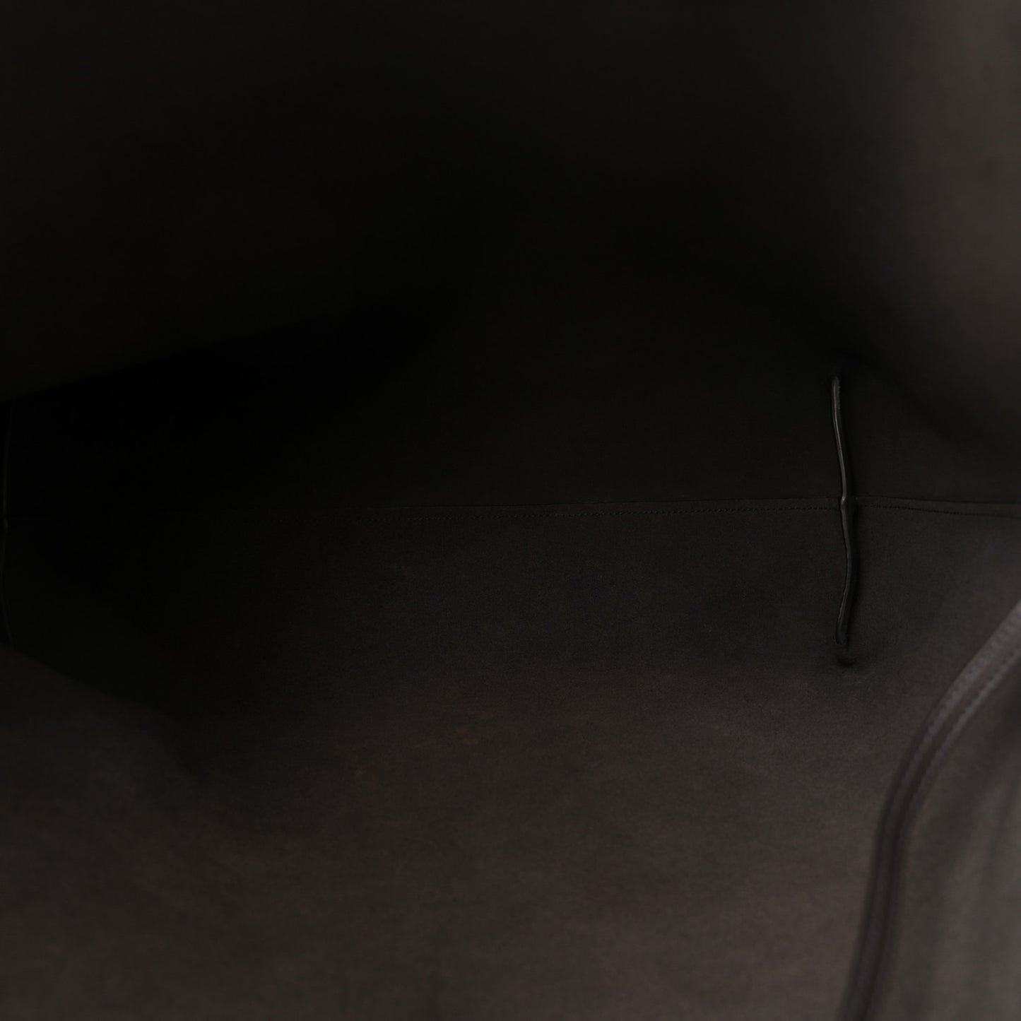 Calfskin Large Shopping Tote Black Earth