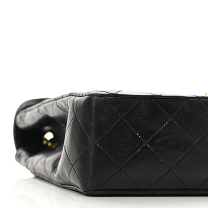 Chanel Lambskin Quilted Single Flap Black 10 of 11