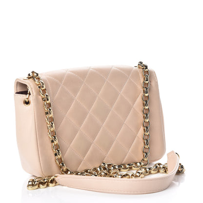 Chanel Lambskin Mini Chic With Me Flap Beige 3 of 12