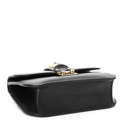 Valentino Garavani Vitello Small Glam Lock Rockstud Flap Black 4 of 15
