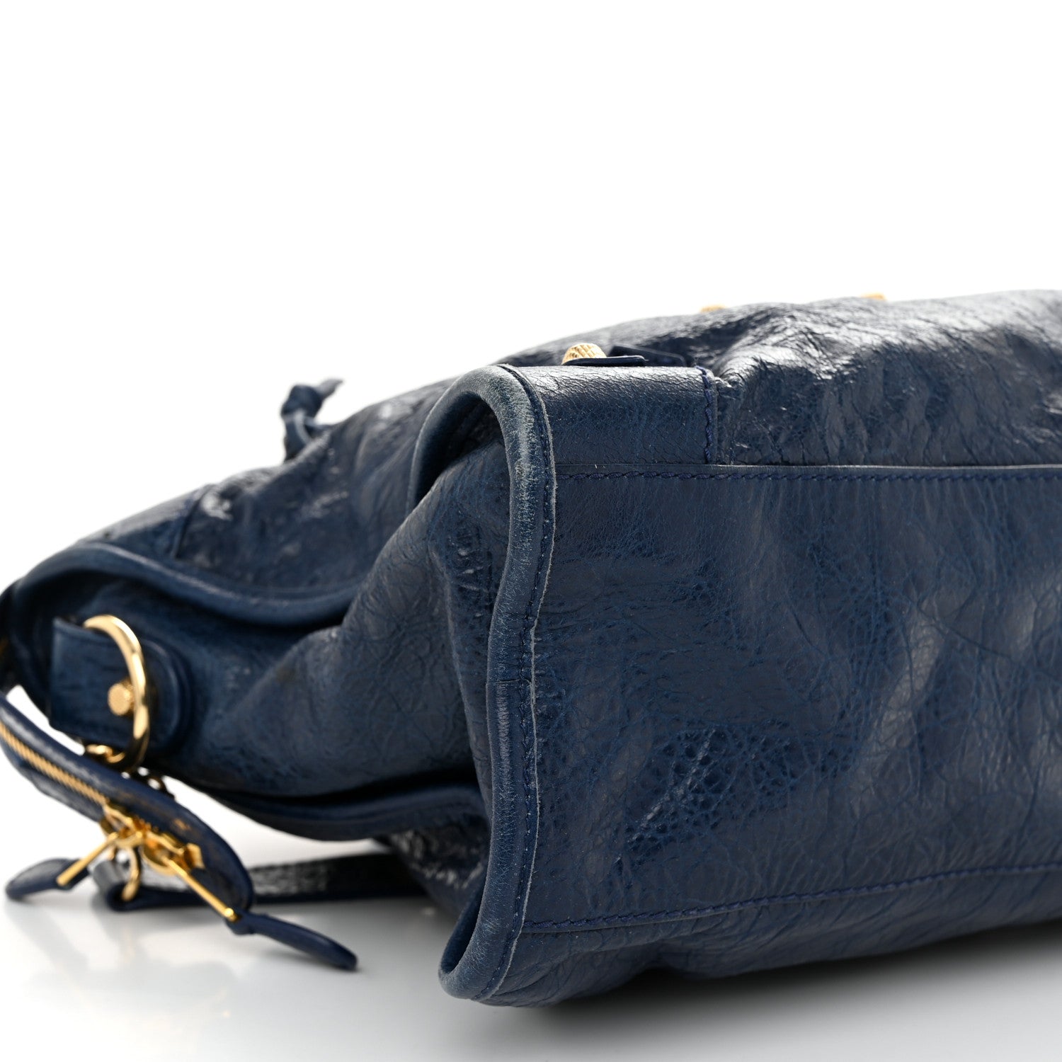 Balenciaga Agneau Giant 12 Gold Hardware City Bleu Mineral 10 of 11