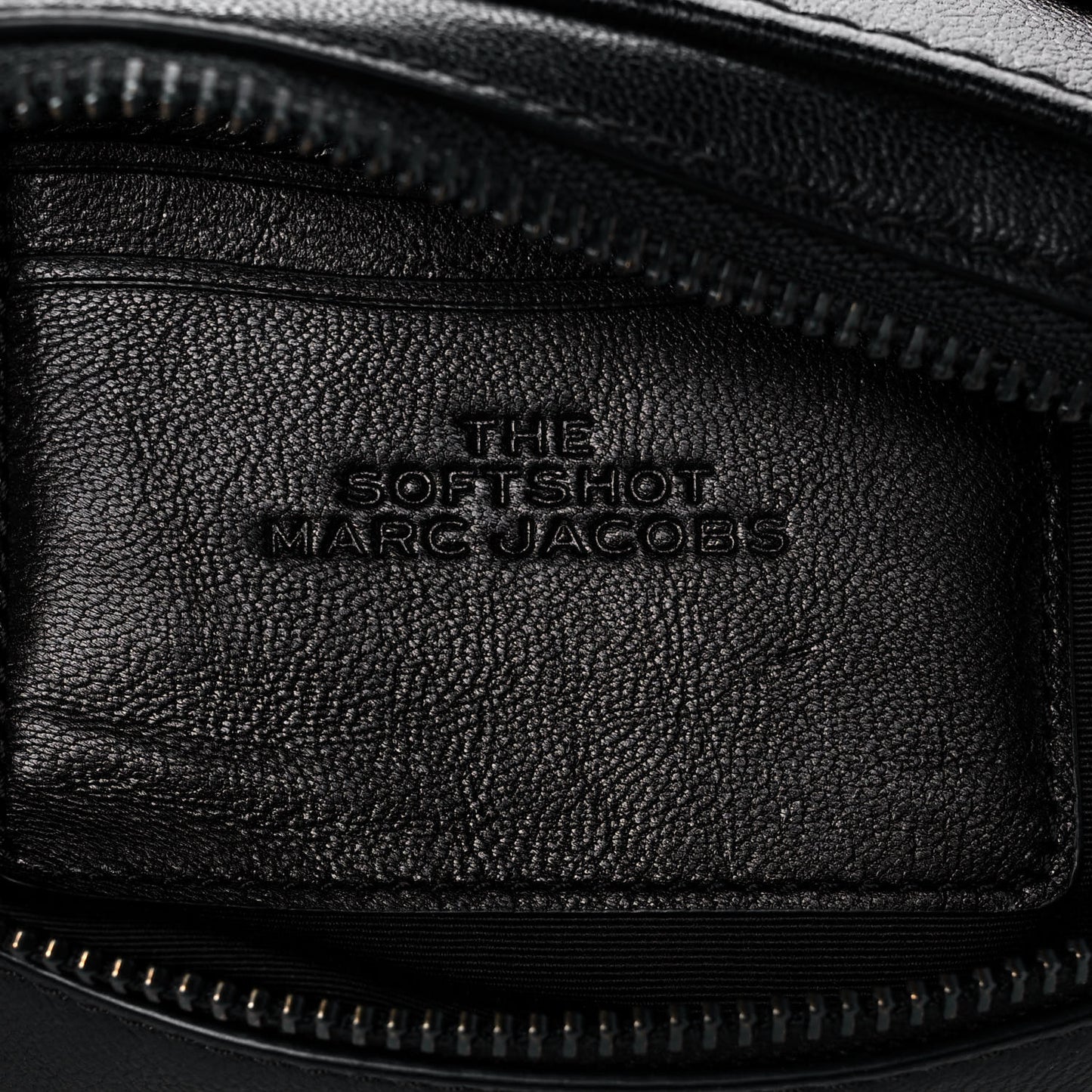 Saffiano Snapshot Camera Bag Black